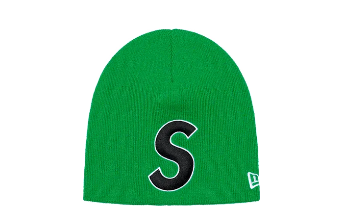 Supreme New Era S Logo Beanie Green